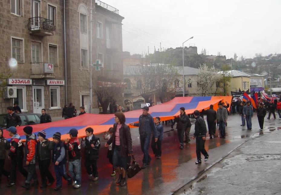 Samtskhe-Javakhk commemorates Armenian Genocide