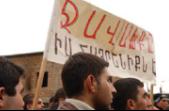 Protest for the defense of the Armenians in Javakhq