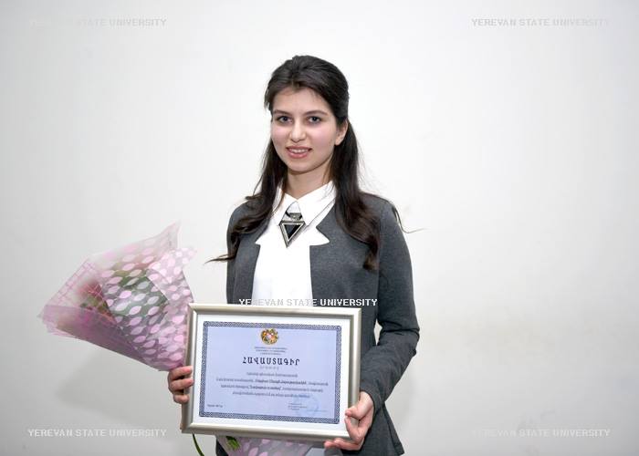 Akhaltskha’s Mariam Harutyunyan becomes Armenia’s best student