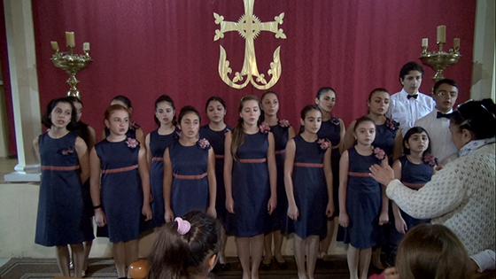 The concert of “Nerses the Shnorhali” choir in Akhaltskha